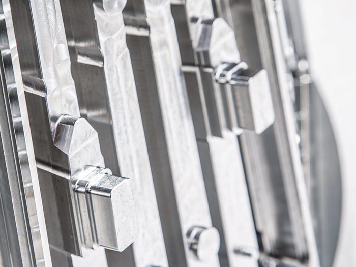 Gereinigtes Bauteil von Halbleiteranlagen